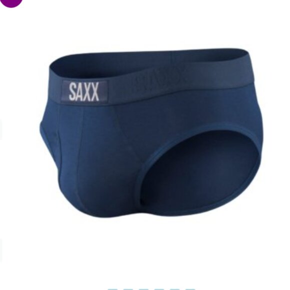 SAXX ULTRA BRIEFS with Fly “Navy" - Picture 1 of 3
